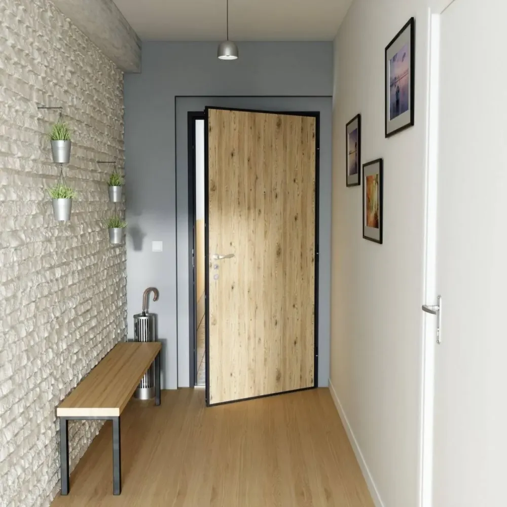 Porte en bois